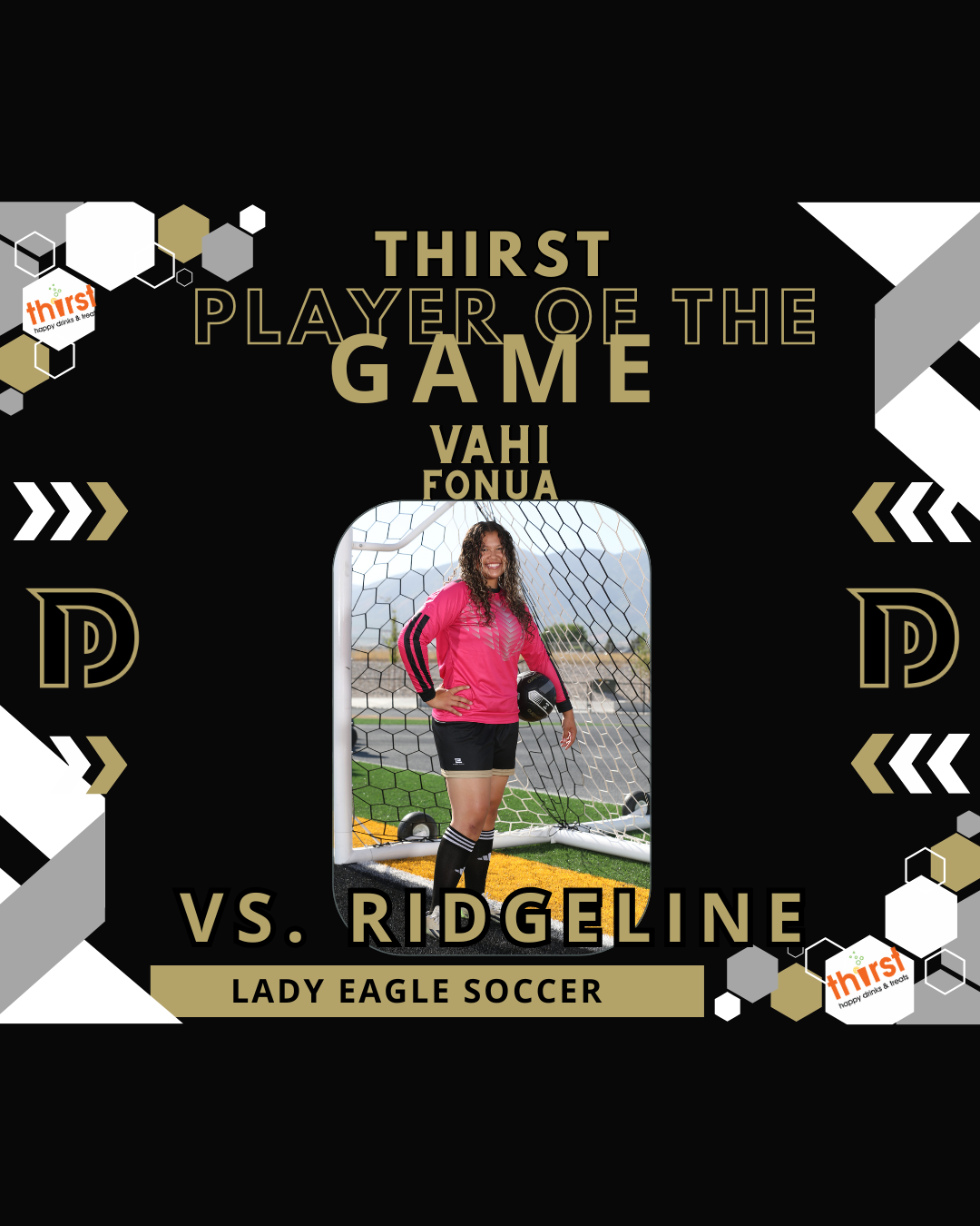 Lady Eagle Player of the Game against Ridgeline
